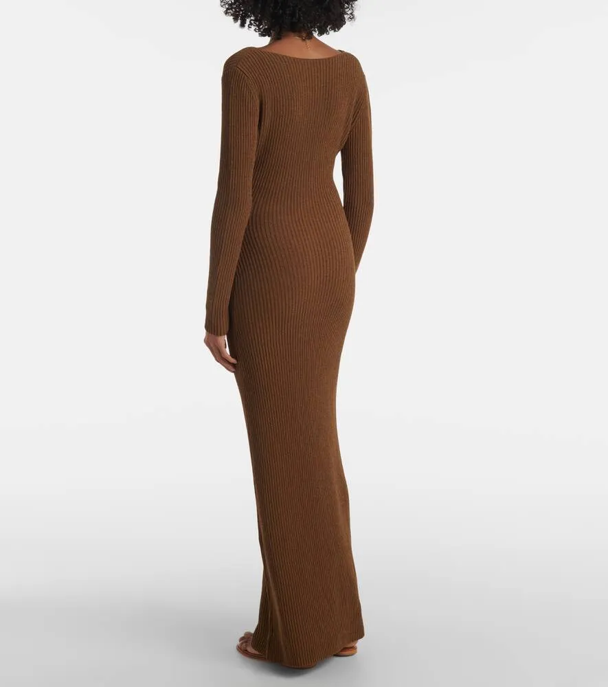 Aya Muse Beru cotton-blend maxi dress