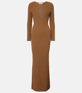 Aya Muse Beru cotton-blend maxi dress
