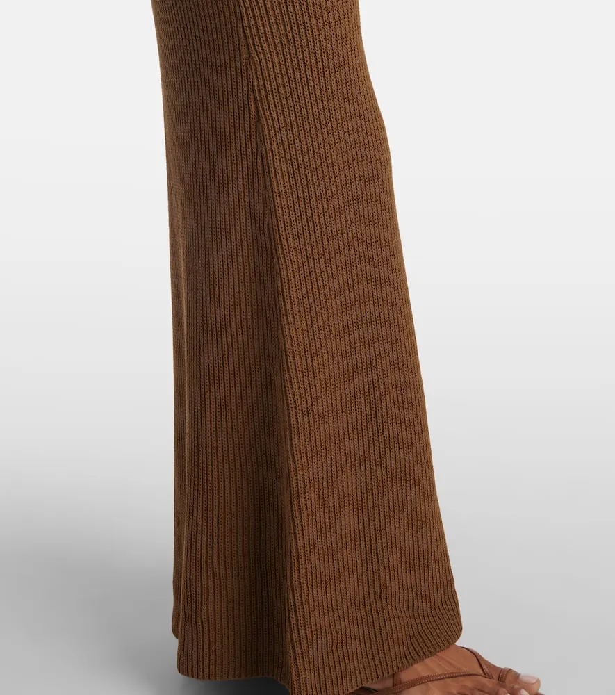 Aya Muse Beru cotton-blend maxi dress