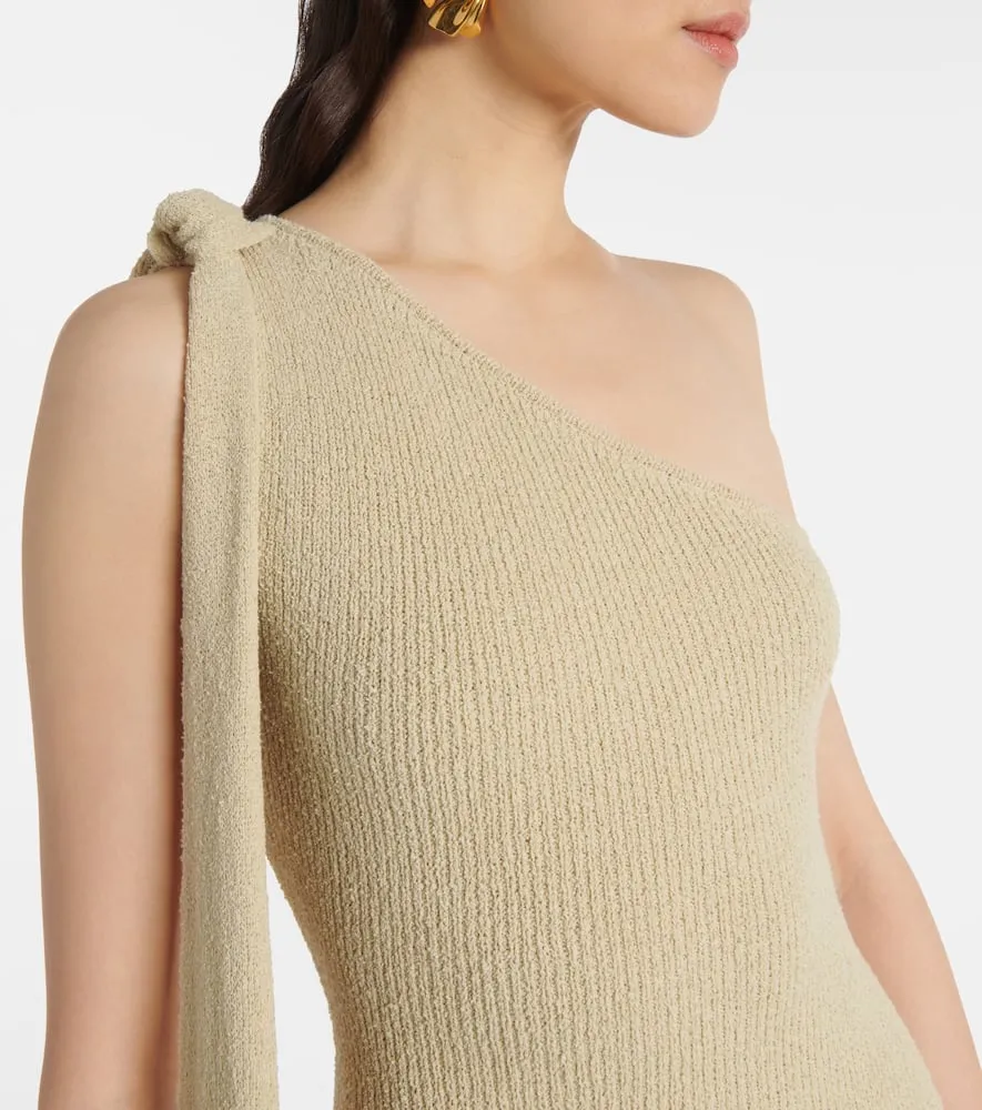 Aya Muse Dara one-shoulder draped maxi dress