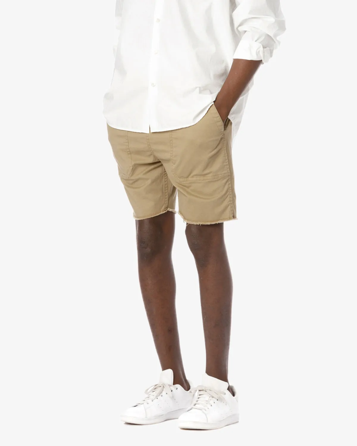 B.C. CHINO STRETCH BAKER EASY SHORTS
