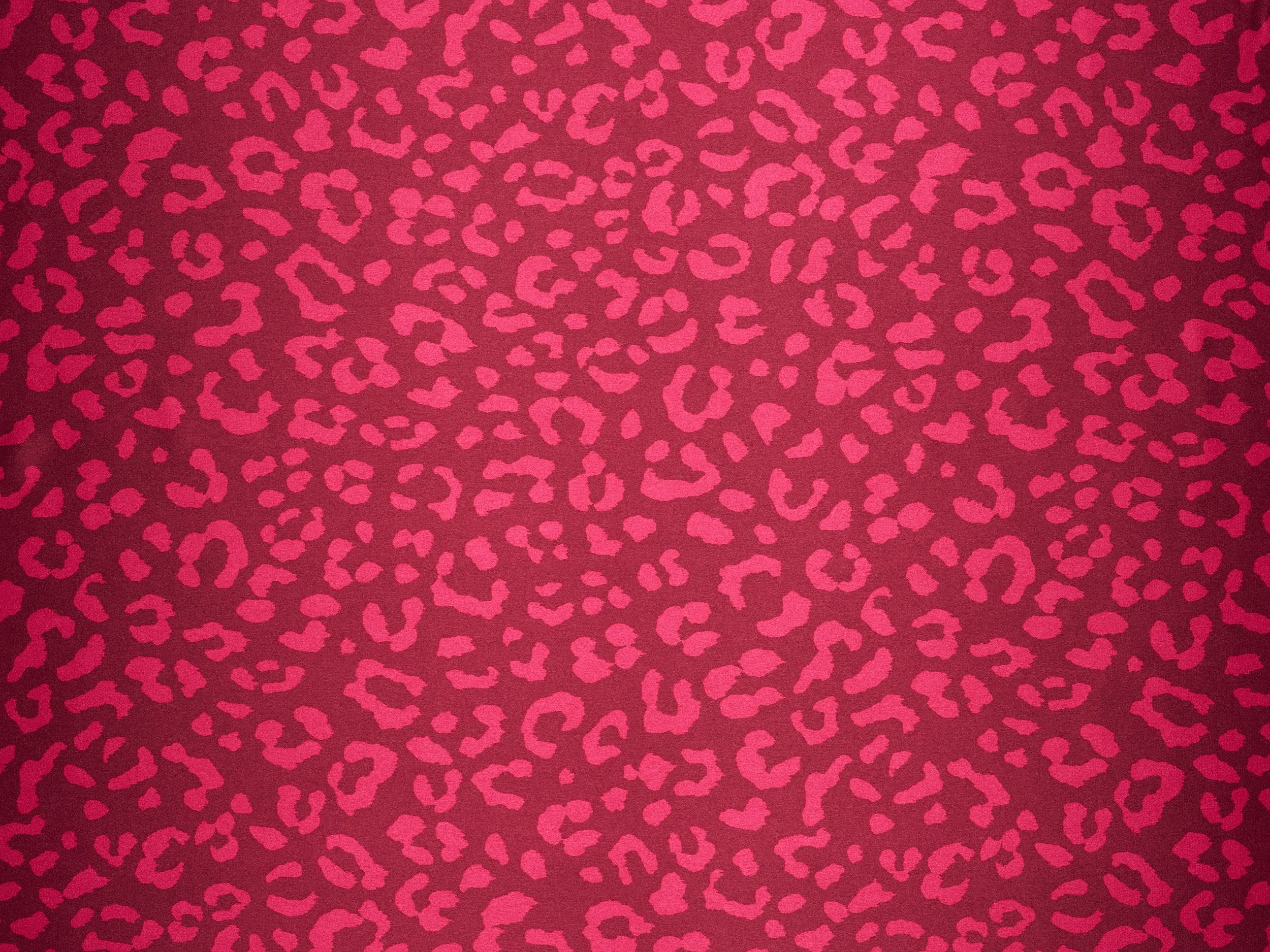 Cheetah print - Faux silk Satin  charmeuse fabric by the yard -