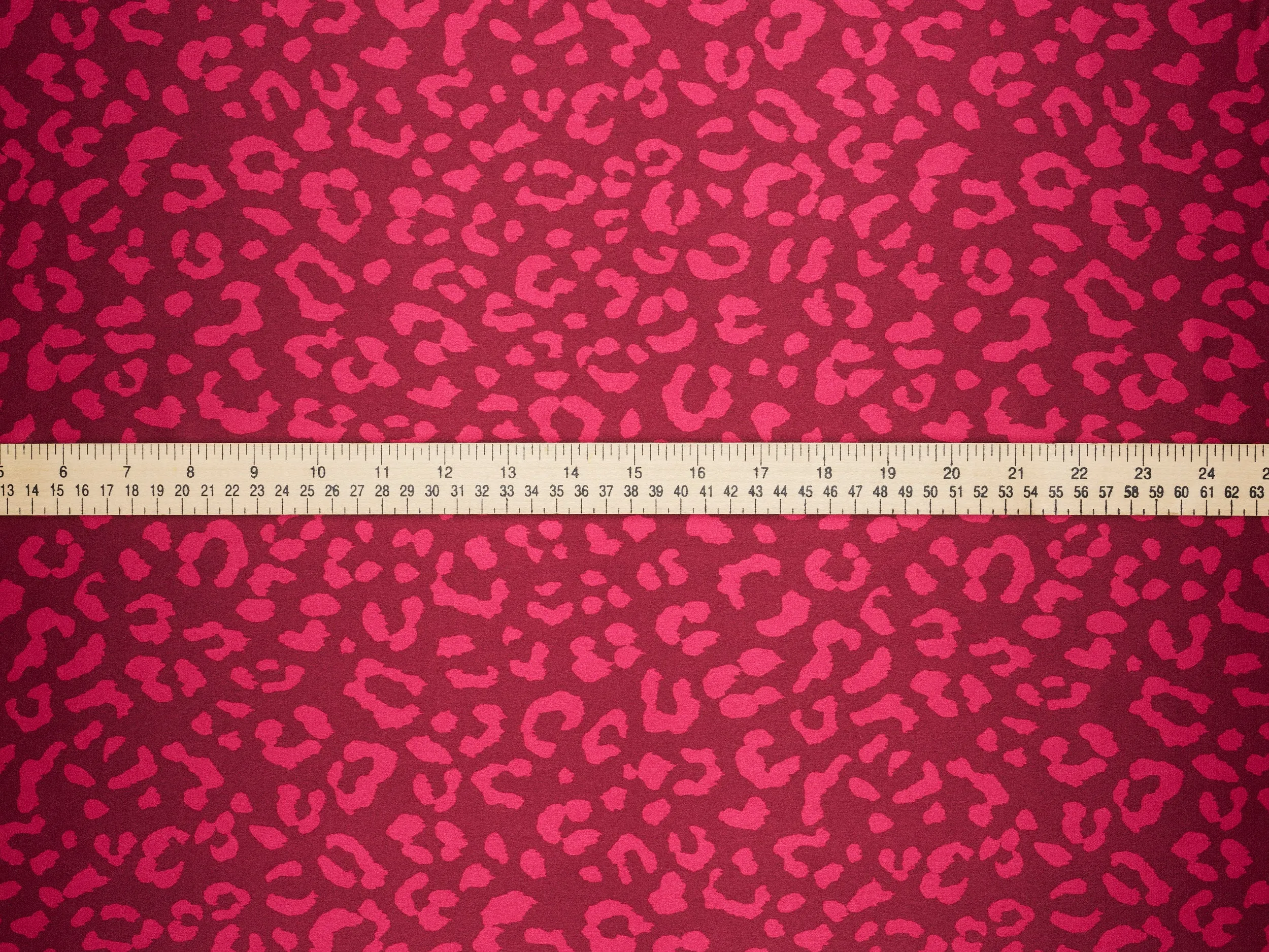 Cheetah print - Faux silk Satin  charmeuse fabric by the yard -