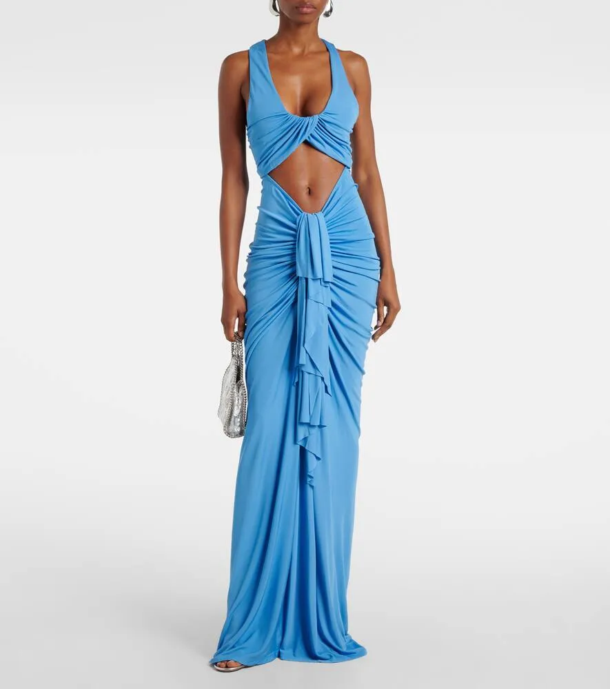 Christopher Esber Vivenda cutout draped gown