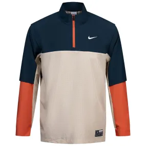 Dri-FIT NGC Half Zip Jacket Sand Drift/Armory Navy/White - AW24