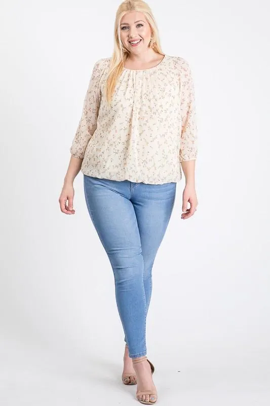 Floral Long Sleeve Top