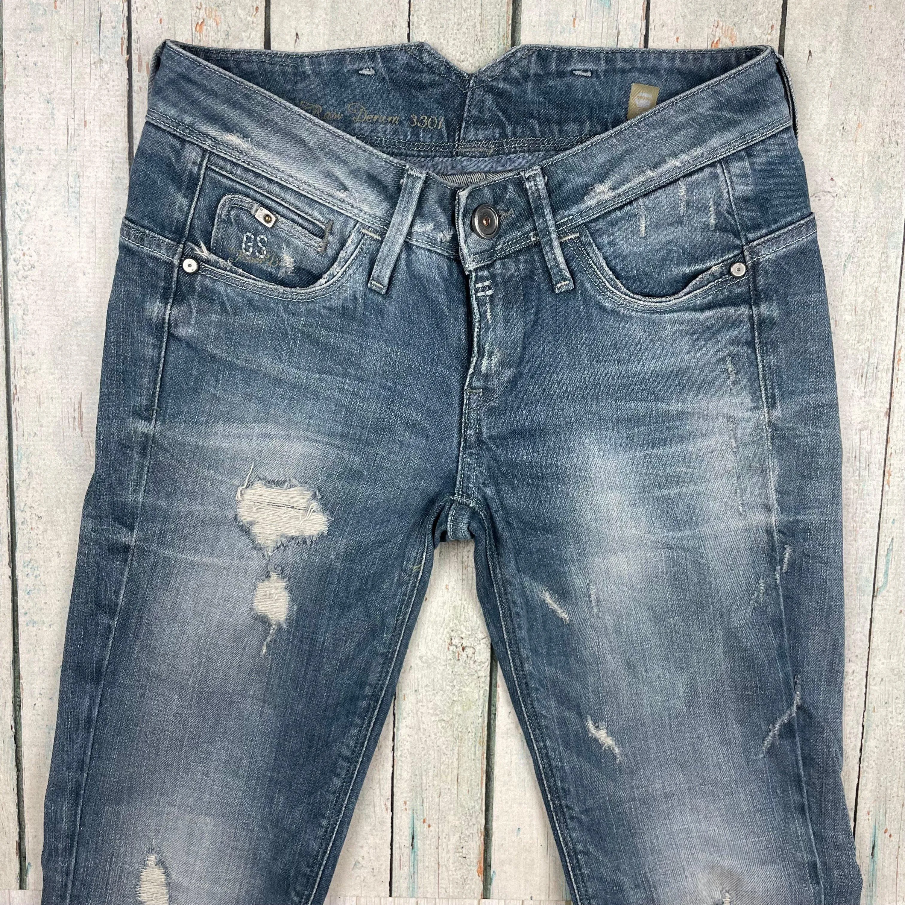 G Star Raw Womens 'Midge Colt Skinny' Jeans -Size 25/30