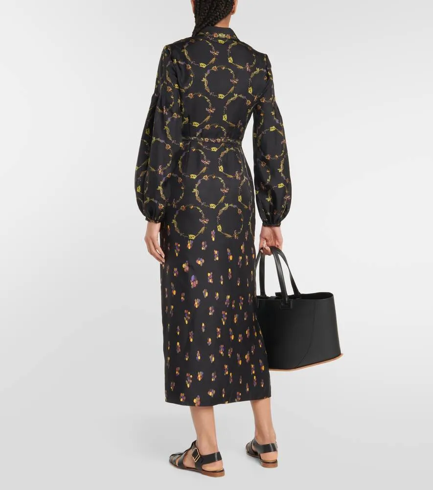 Gabriela Hearst Mauri printed silk twill maxi dress