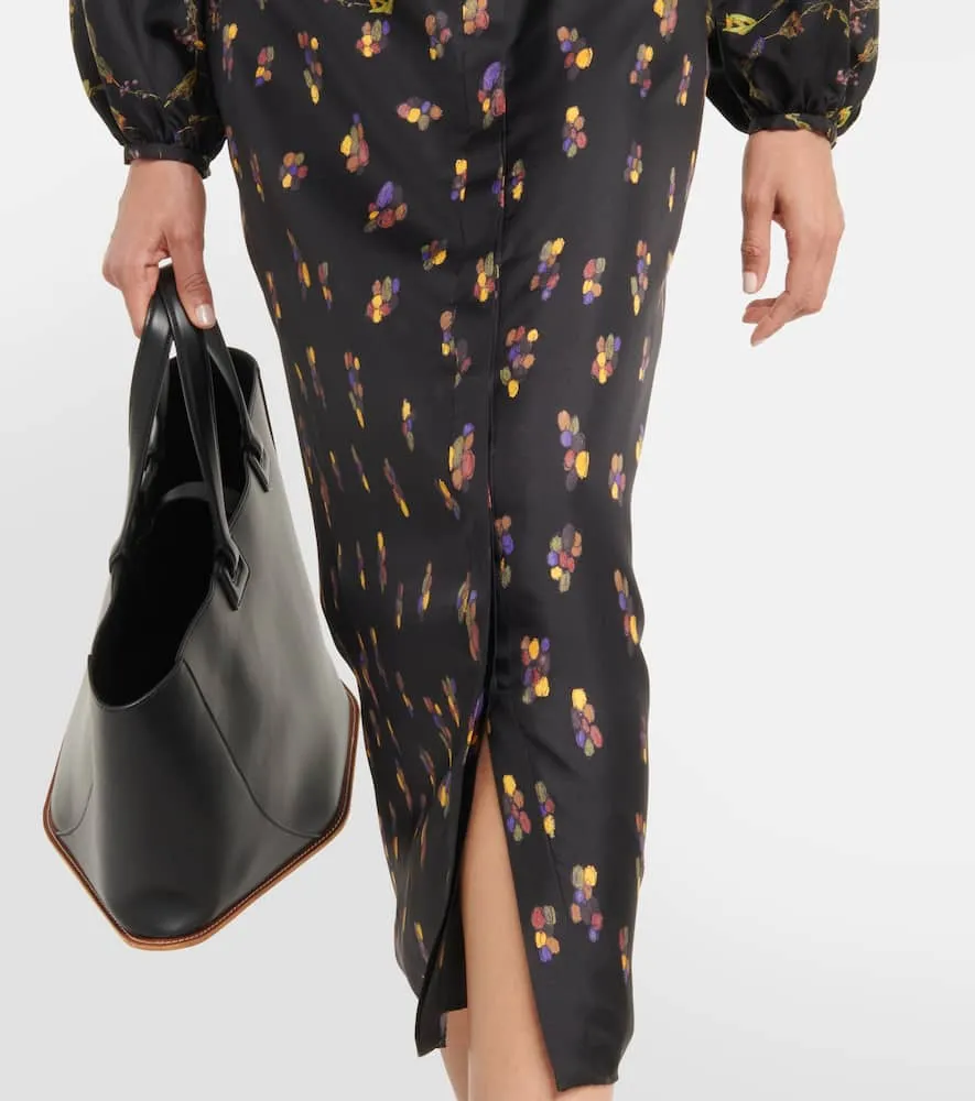 Gabriela Hearst Mauri printed silk twill maxi dress