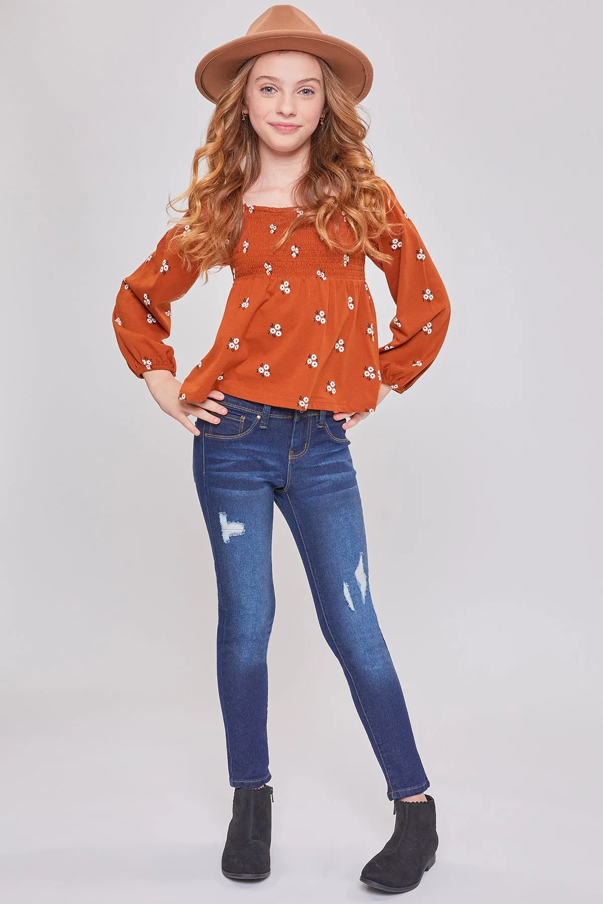 Girls Essential Skinny Jeans