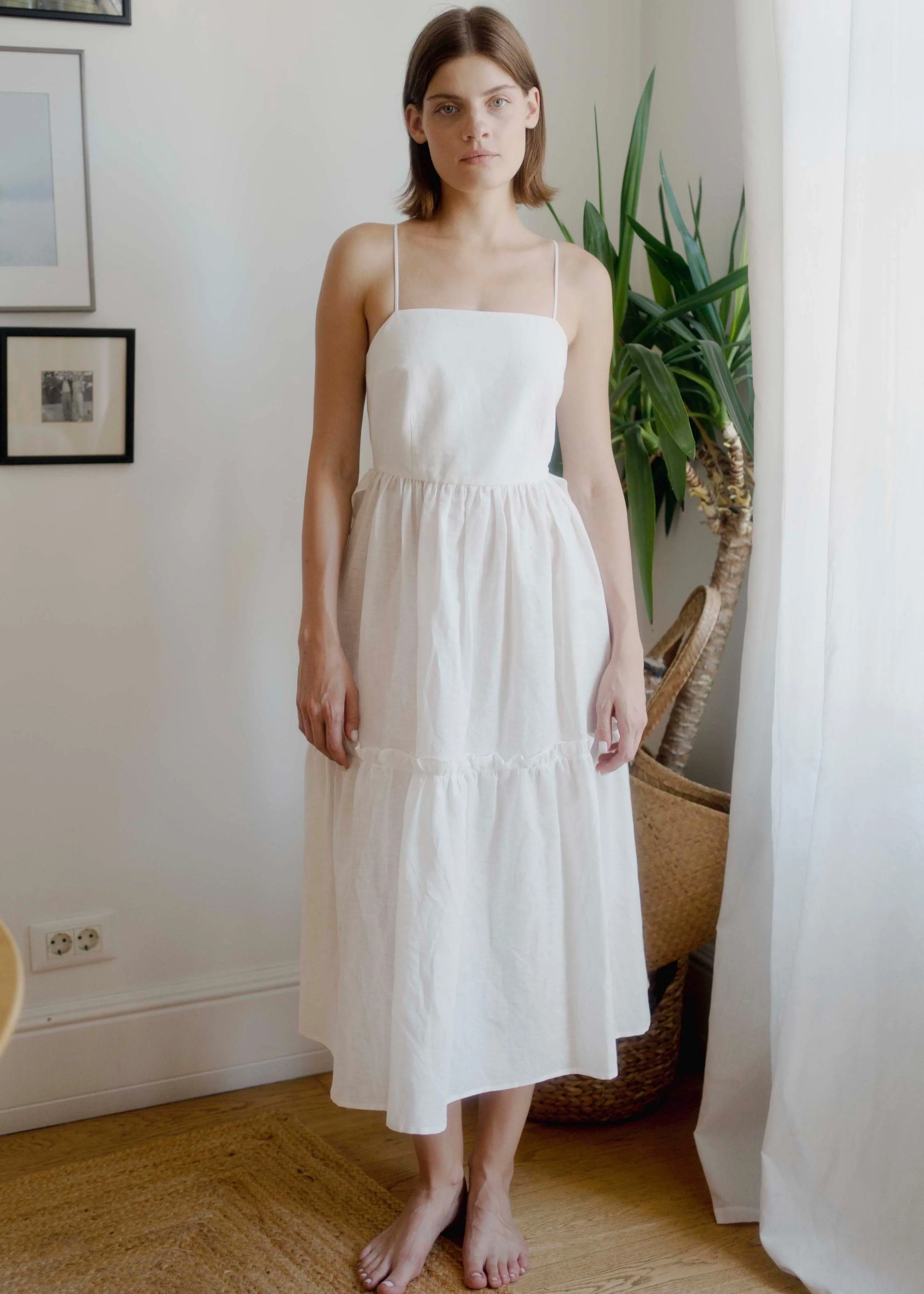 Holly Dress White