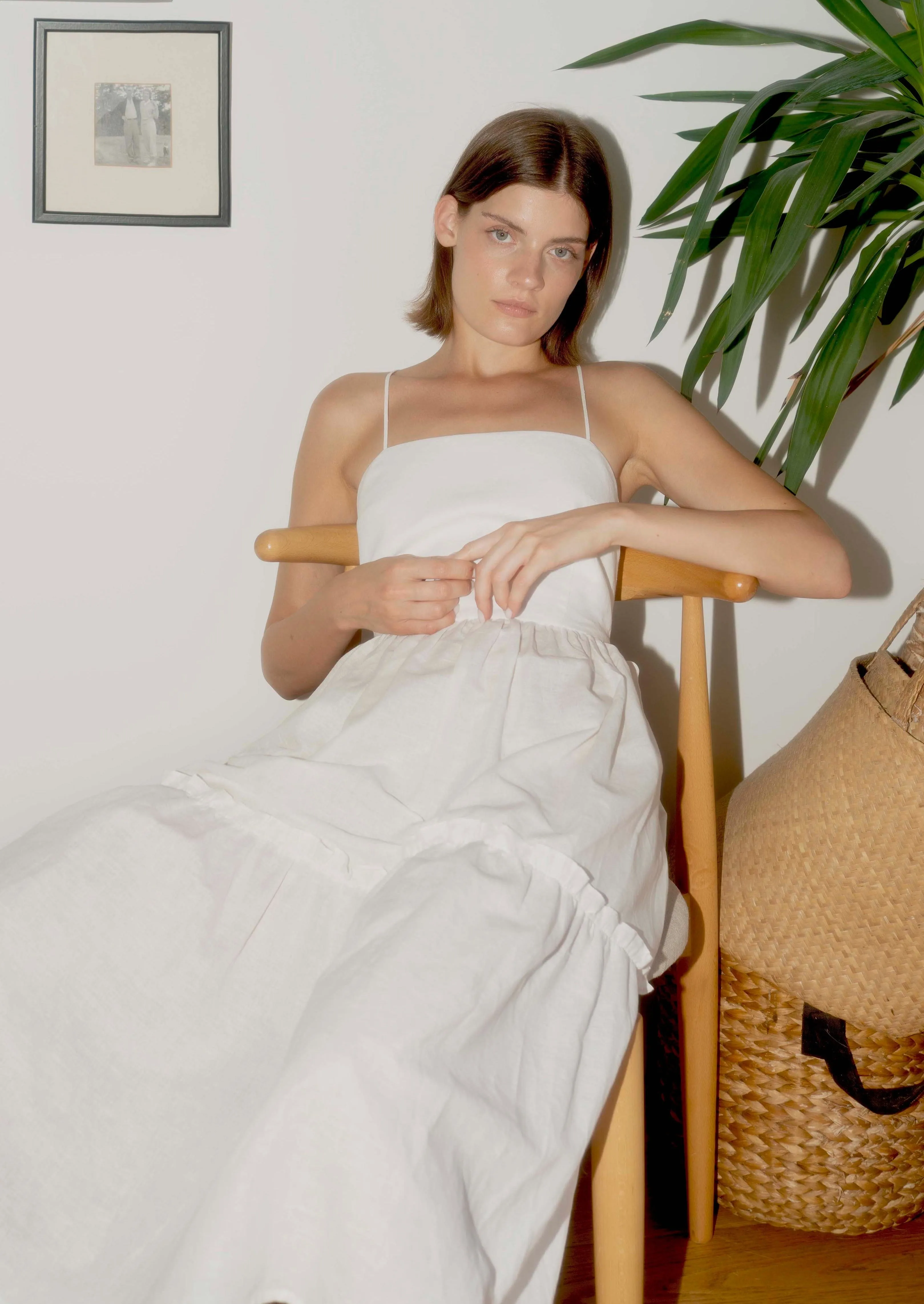 Holly Dress White