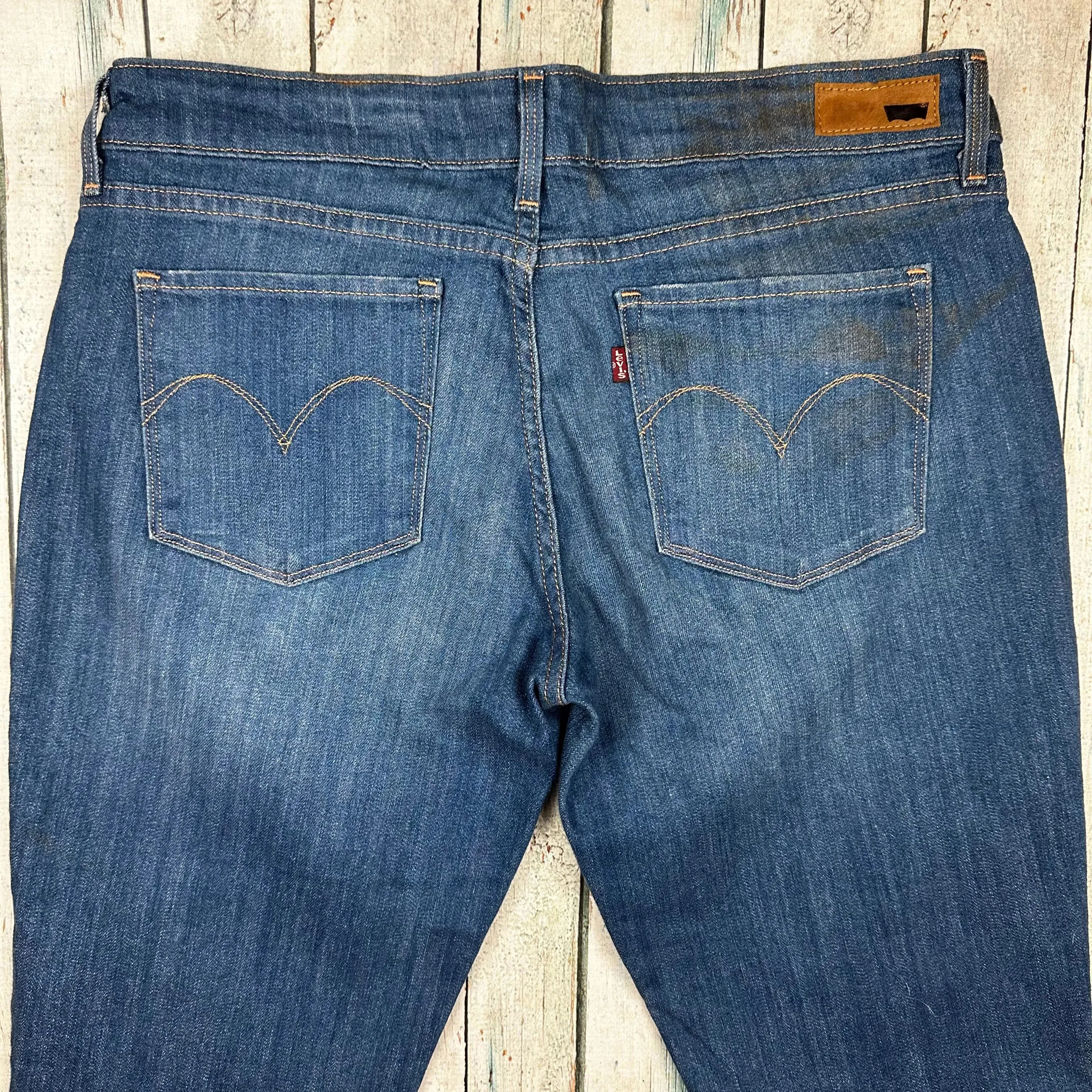 Levis Demi Curve Mid Rise Skinny Jeans -Size 30