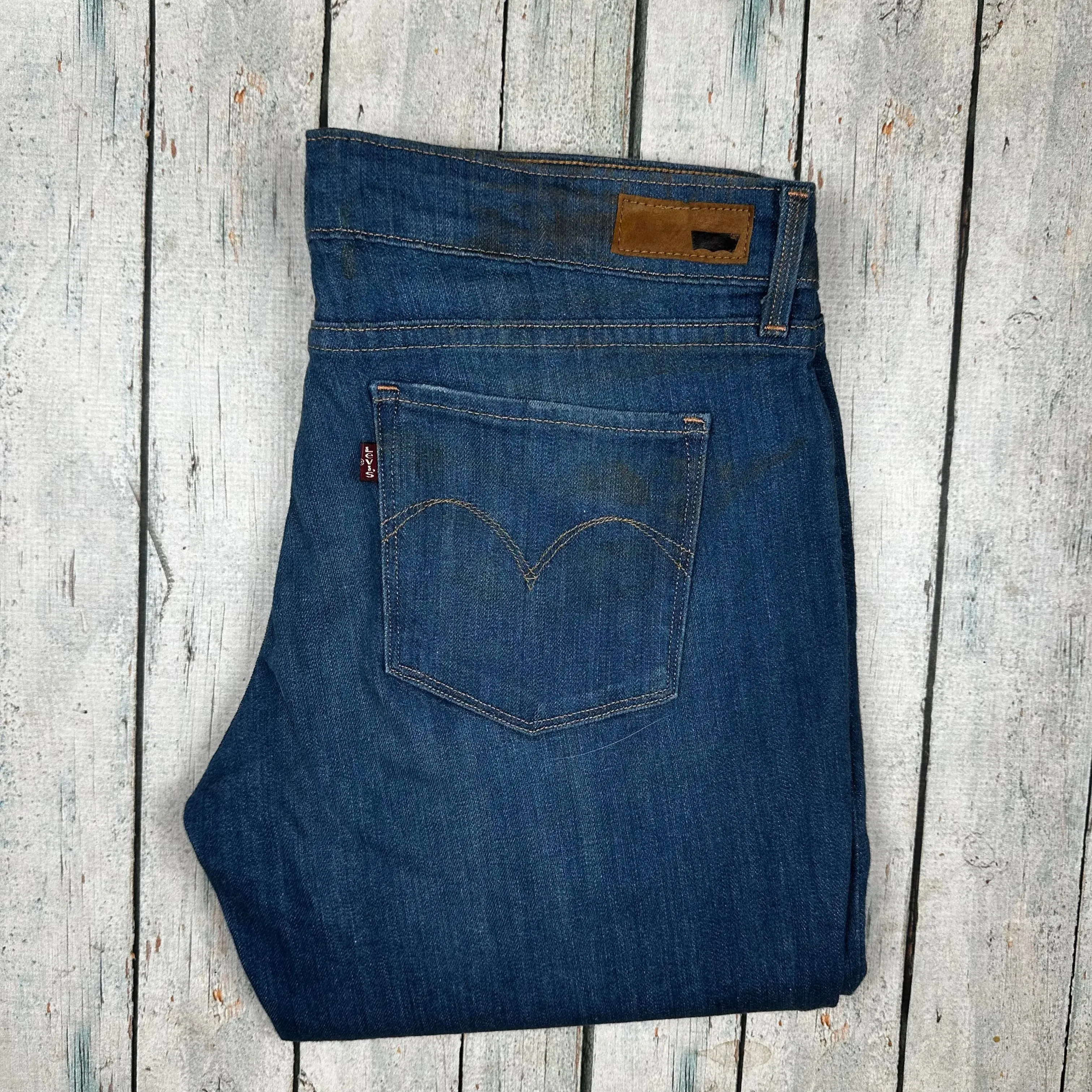 Levis Demi Curve Mid Rise Skinny Jeans -Size 30