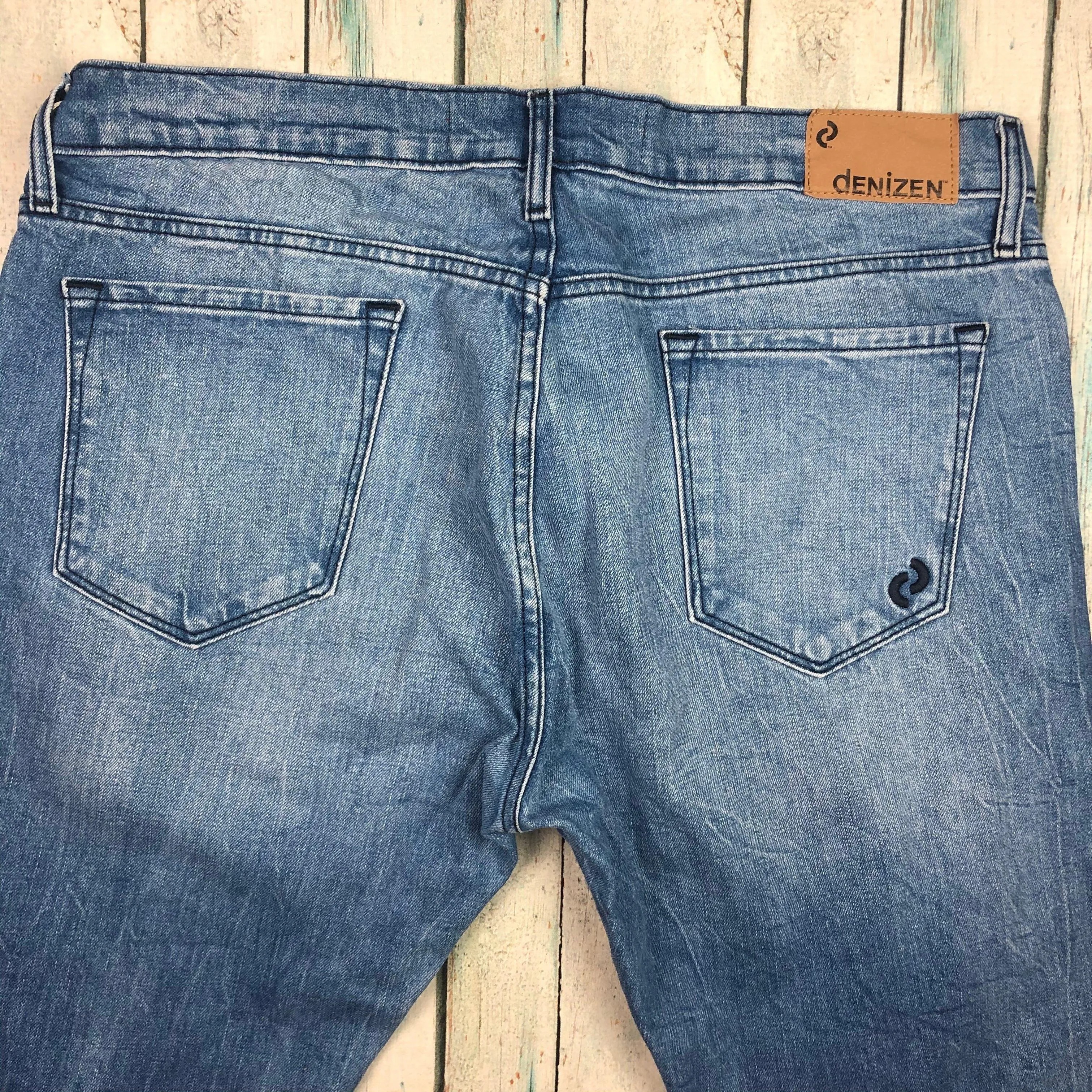 Levis Denizen 208 Skinny Fit Denim Jeans - Size 36/34