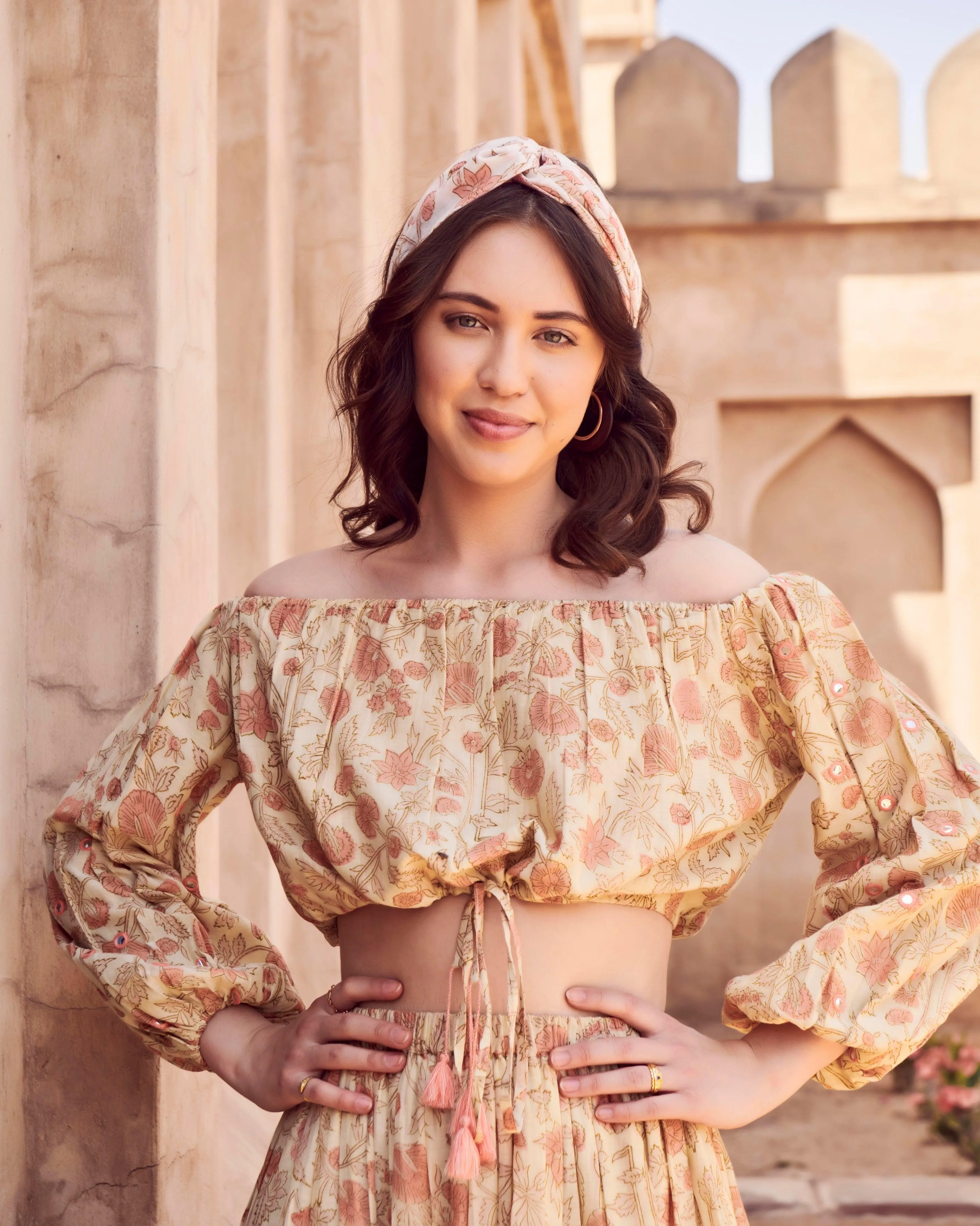 Marigold Off Shoulder Top