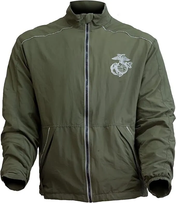 MARINE CORPS MILITARY ISSUE PHYSICAL TRAINING WARM UP JACKET P/T XLXL NEW IN BAG