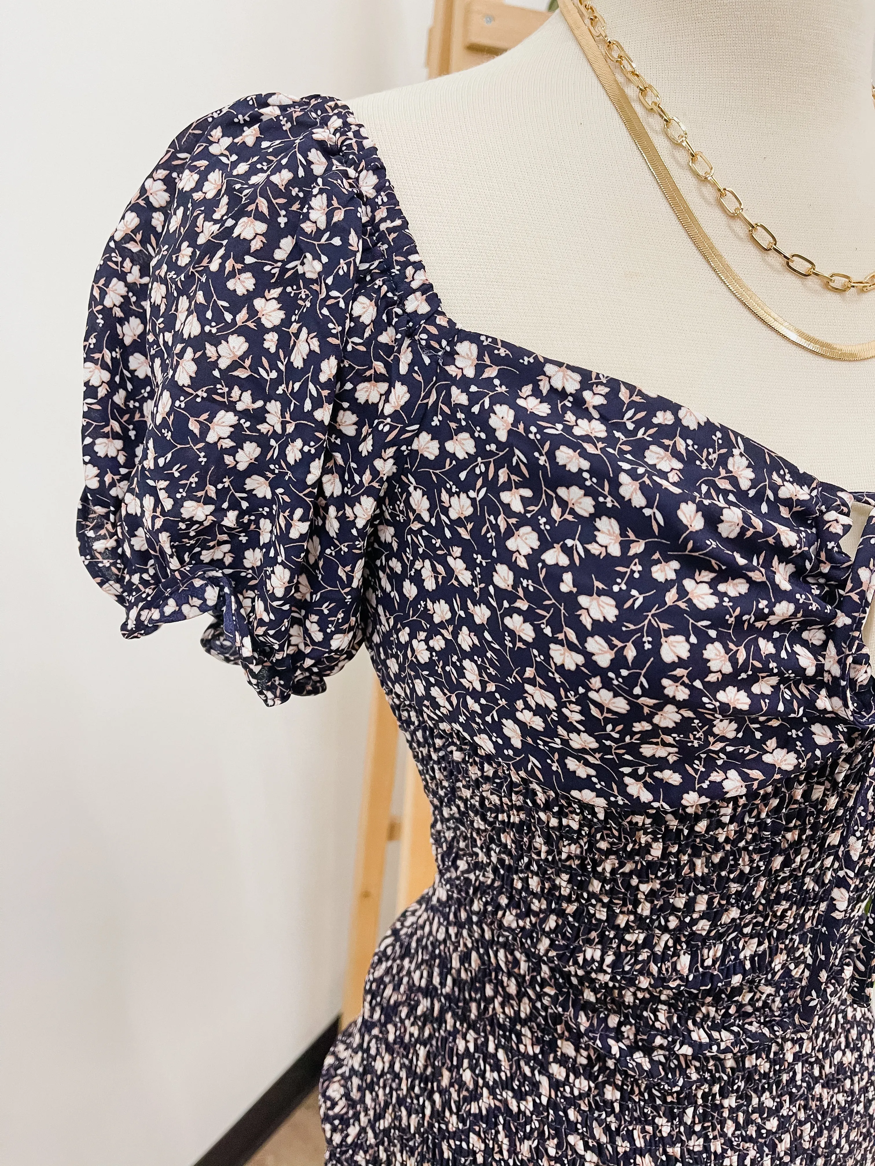 Mimi Floral Smocked Dress
