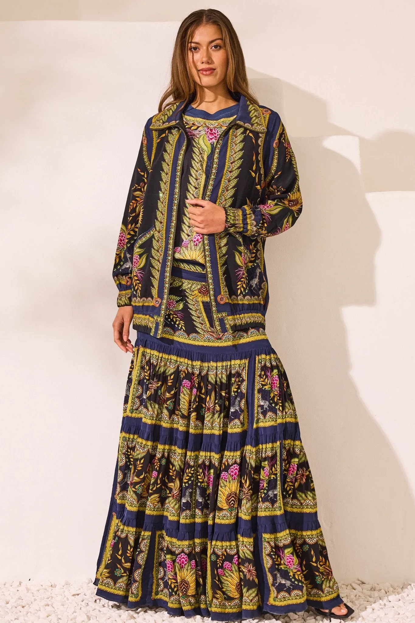 Queen Of Savannah Oversize Bomber