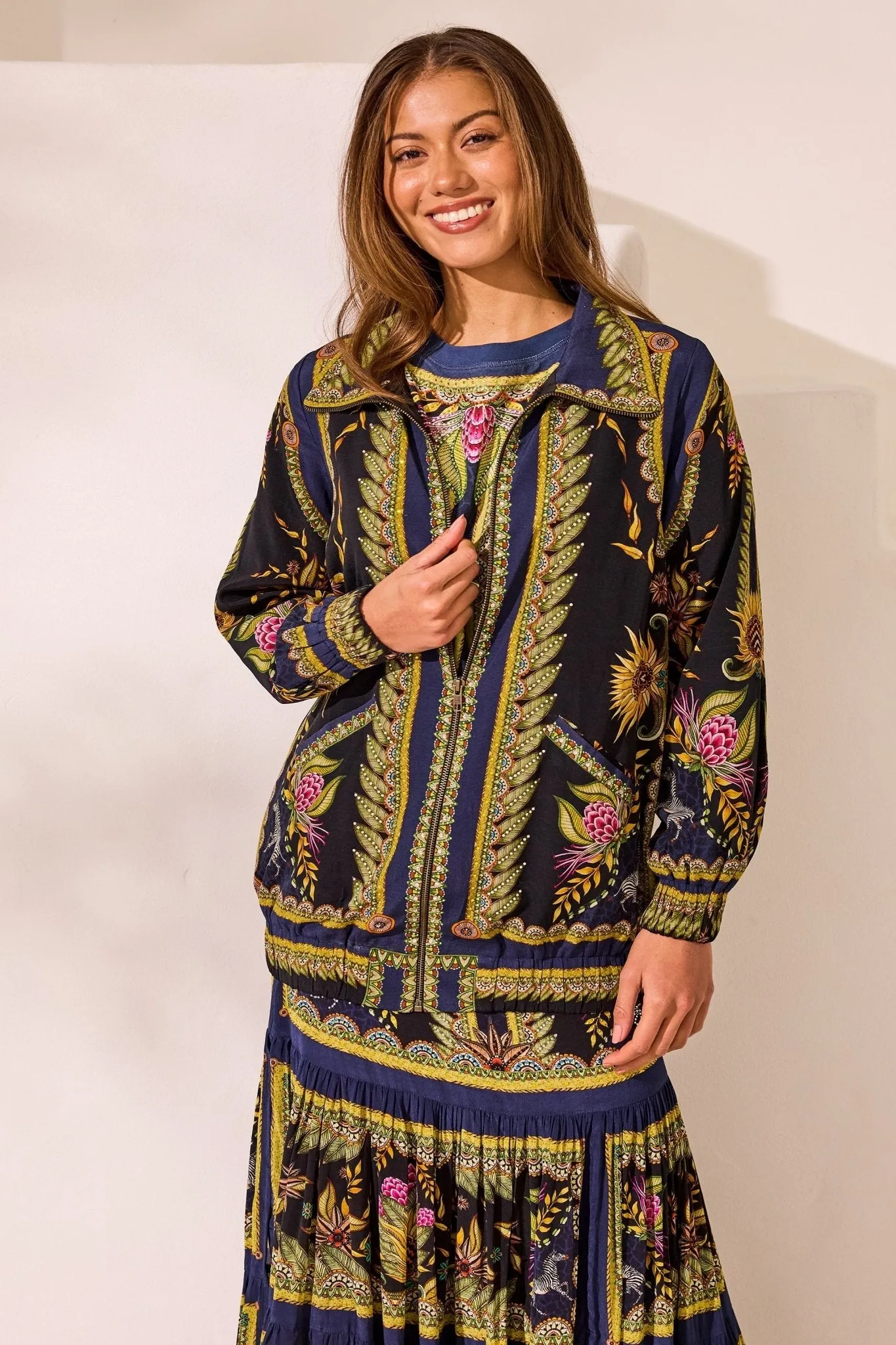 Queen Of Savannah Oversize Bomber