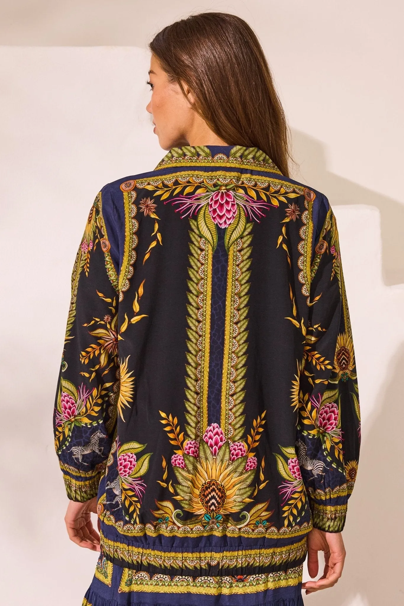 Queen Of Savannah Oversize Bomber
