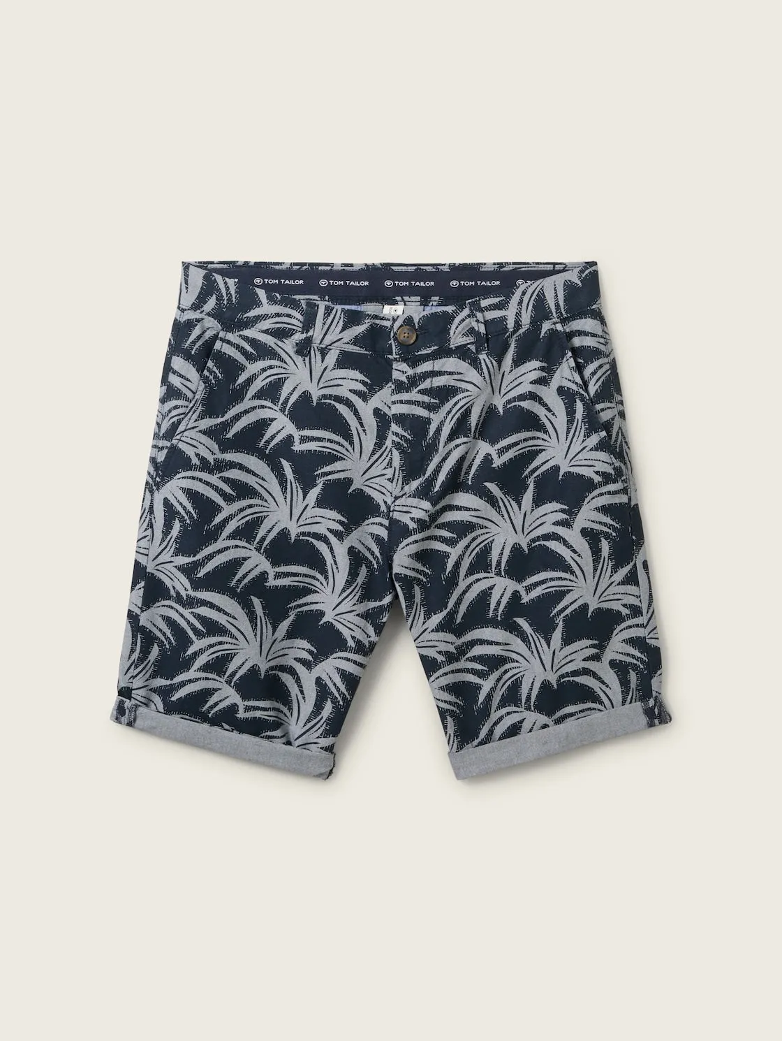 REGULAR PRINTED CHINO SHORTS