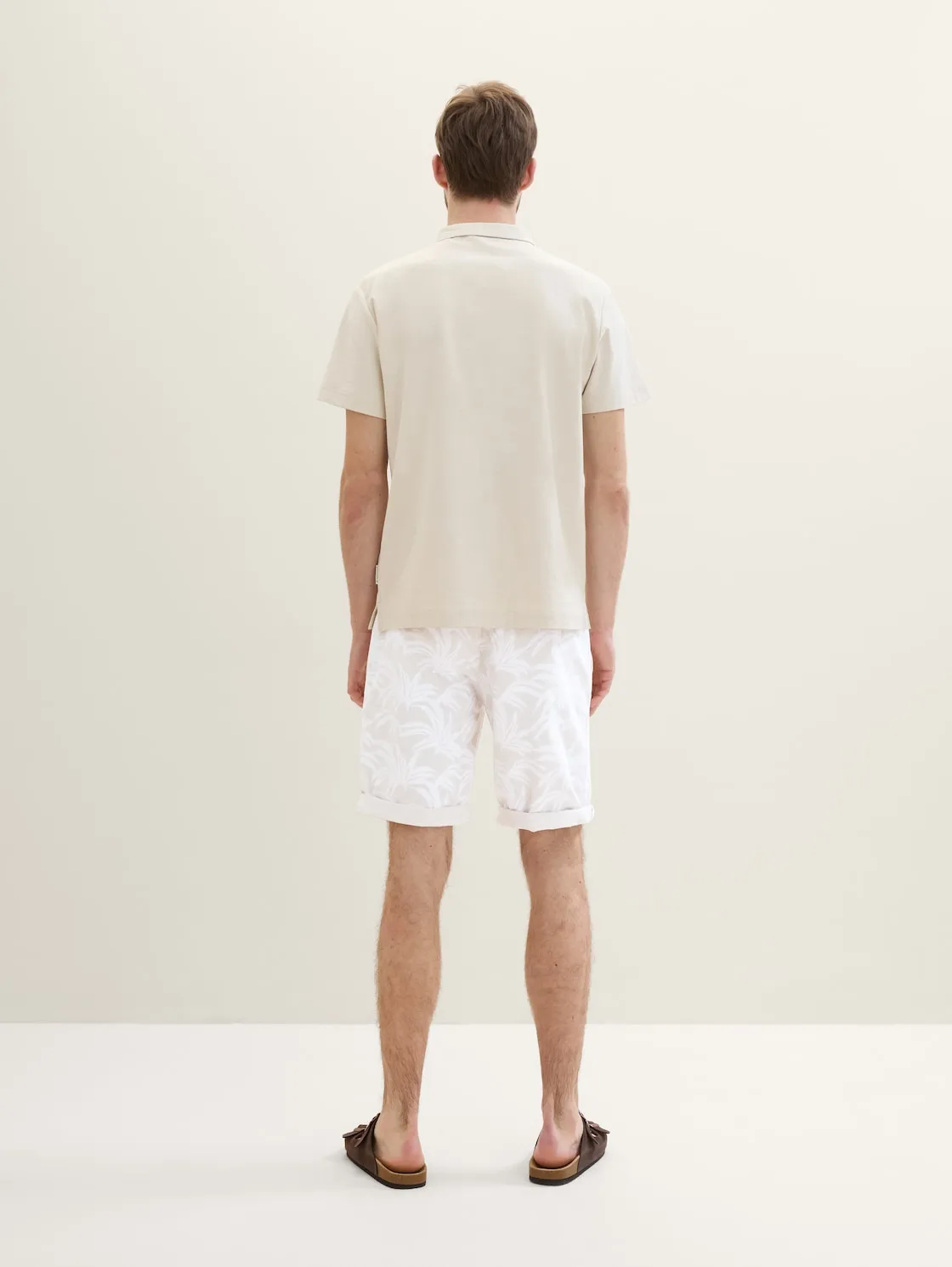 REGULAR PRINTED CHINO SHORTS