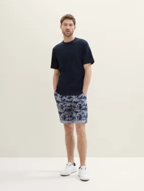 REGULAR PRINTED CHINO SHORTS