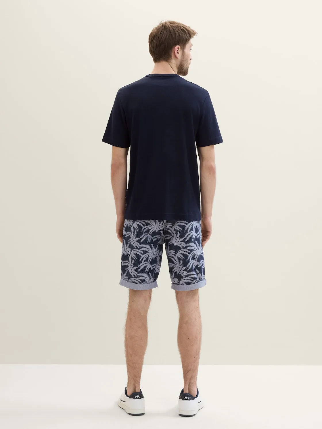 REGULAR PRINTED CHINO SHORTS