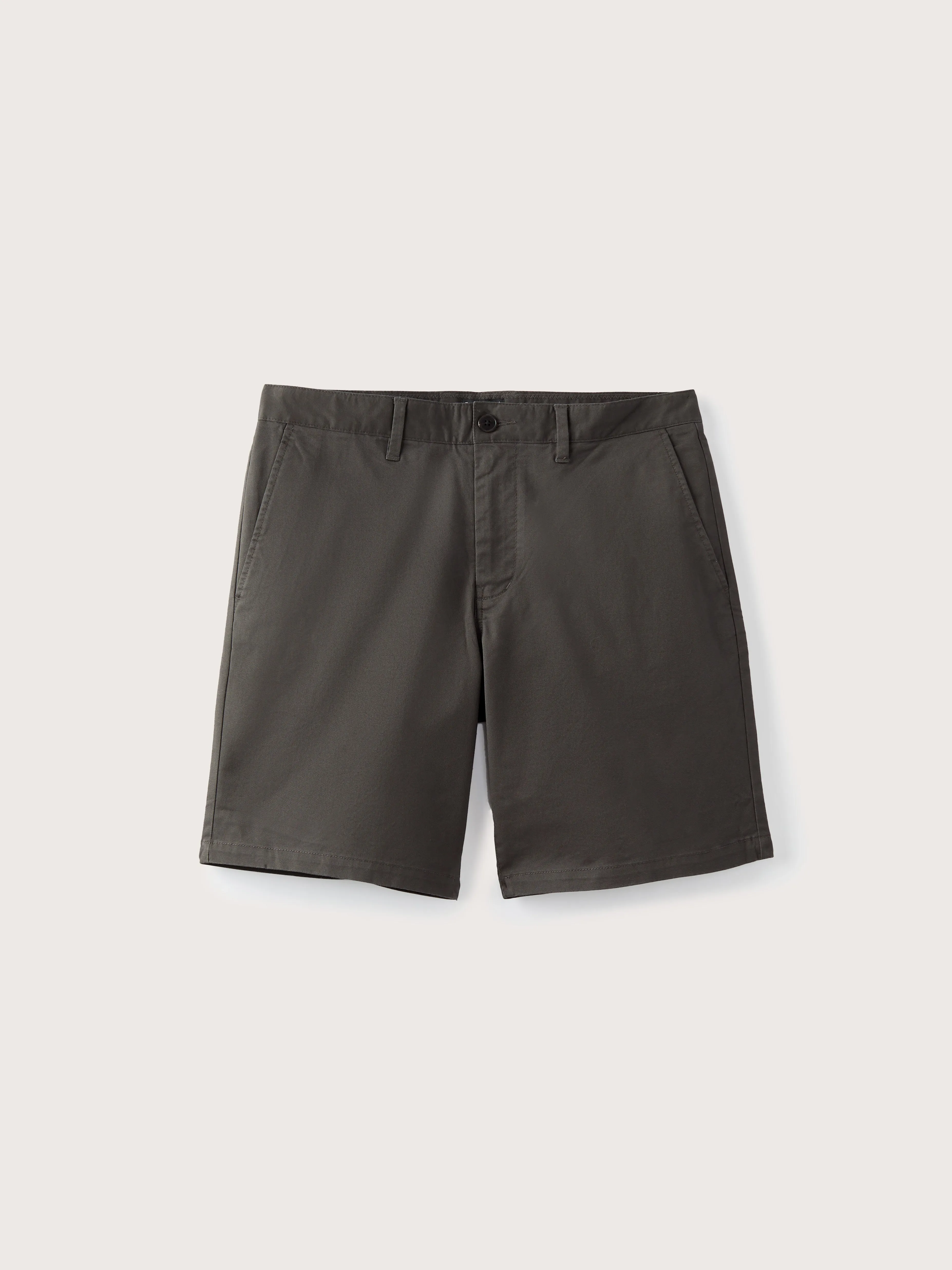 The Brunswick Slim Fit Chino Short in Iron Grey