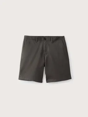 The Brunswick Slim Fit Chino Short in Iron Grey
