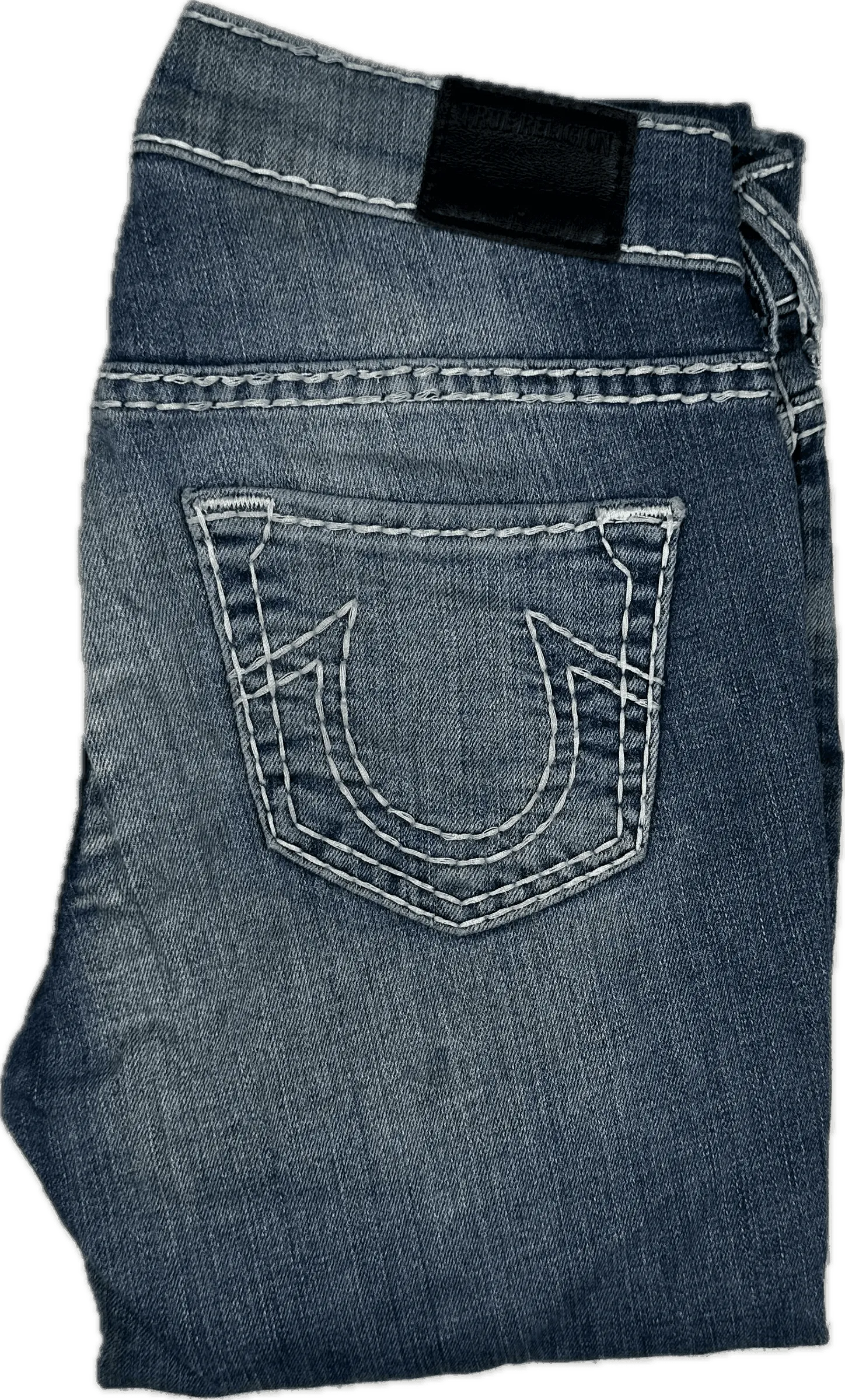 True Religion 'Halle' Mid Rise Super Skinny Jeans- Size 24