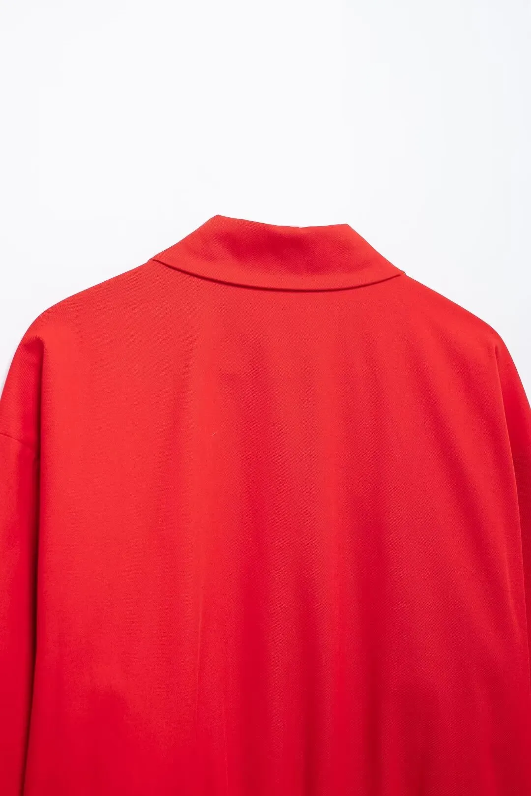 Zip Up Long Sleeve Bomber Jacket