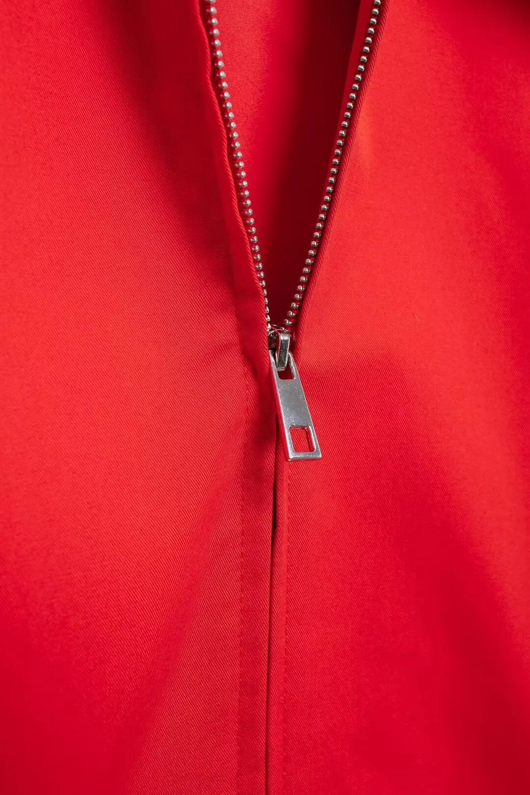 Zip Up Long Sleeve Bomber Jacket